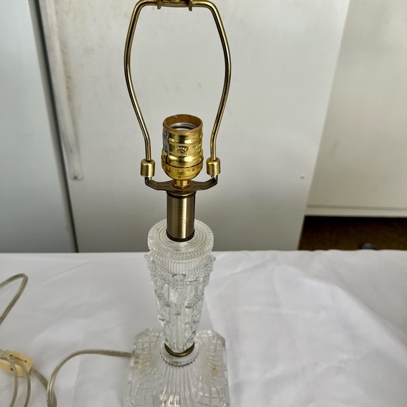 Other - Vintage crystal lamp